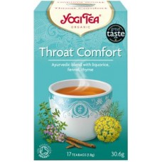 Ajurvedinė arbata THROAT COMFORT, ekologiška (17pak)